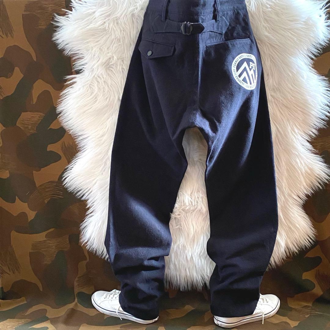 パーリーゲイツ PEARLY GATES ウール パンツ シンチバック XL 6