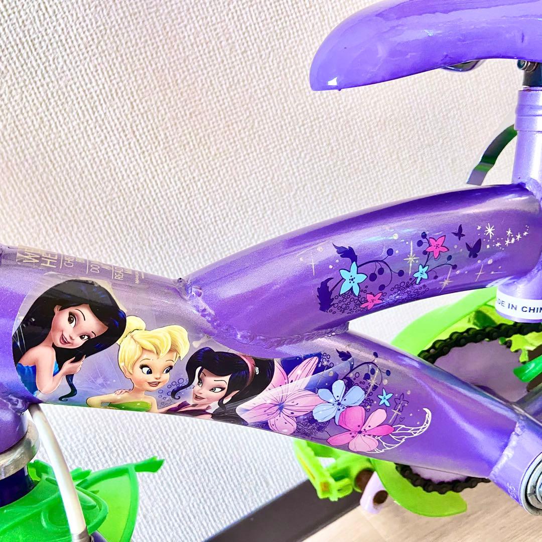 【超レア美品】HUFFY ティンカーベル幼児用自転車セット12インチ ※整備済