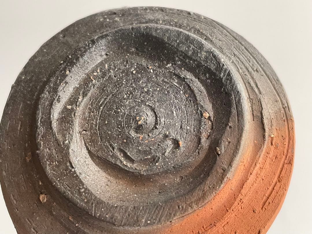 陶芸家　作家物　中村六郎　備前　酒呑　酒盃　ぐい呑　酒器　最上位作