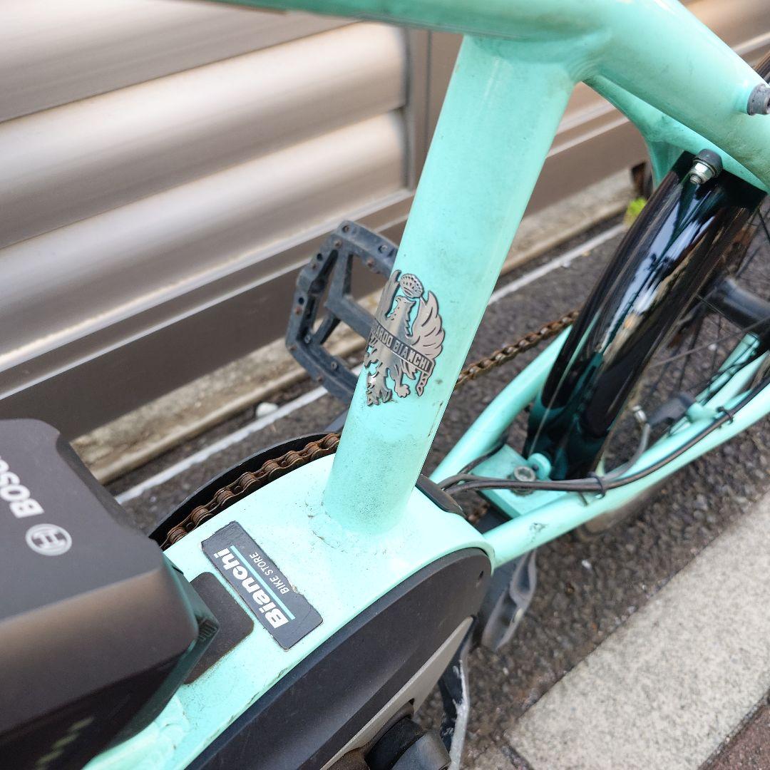 【レア】ビアンキ　レッコe　ミニベロ　電動アシスト