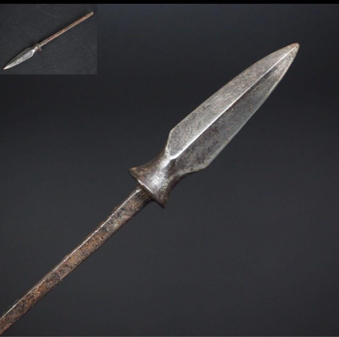 送料無料　江戸時代　矢じり　矢尻　古鉄矢尻　登録証不要