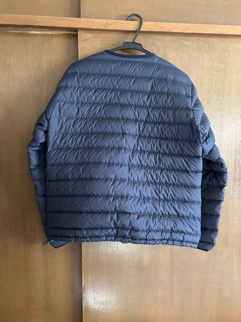 DANTON インナーダウン　ジャケット ネイビー　Lサイズ