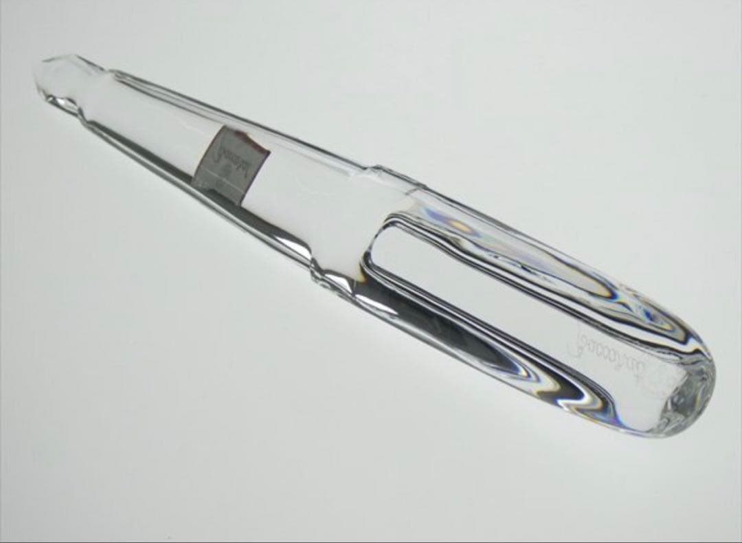 希少！バカラ クリスタル Baccarat 万年筆型 ペーパーウェイト オブジェ