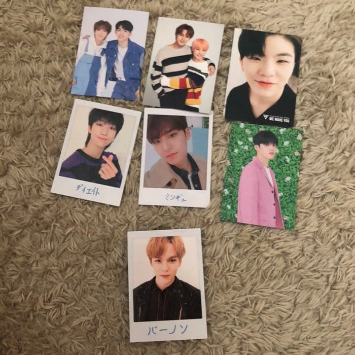 SEVENTEEN トレカ ウジ ミンギュ スンチョル バーノン ミンハオ
