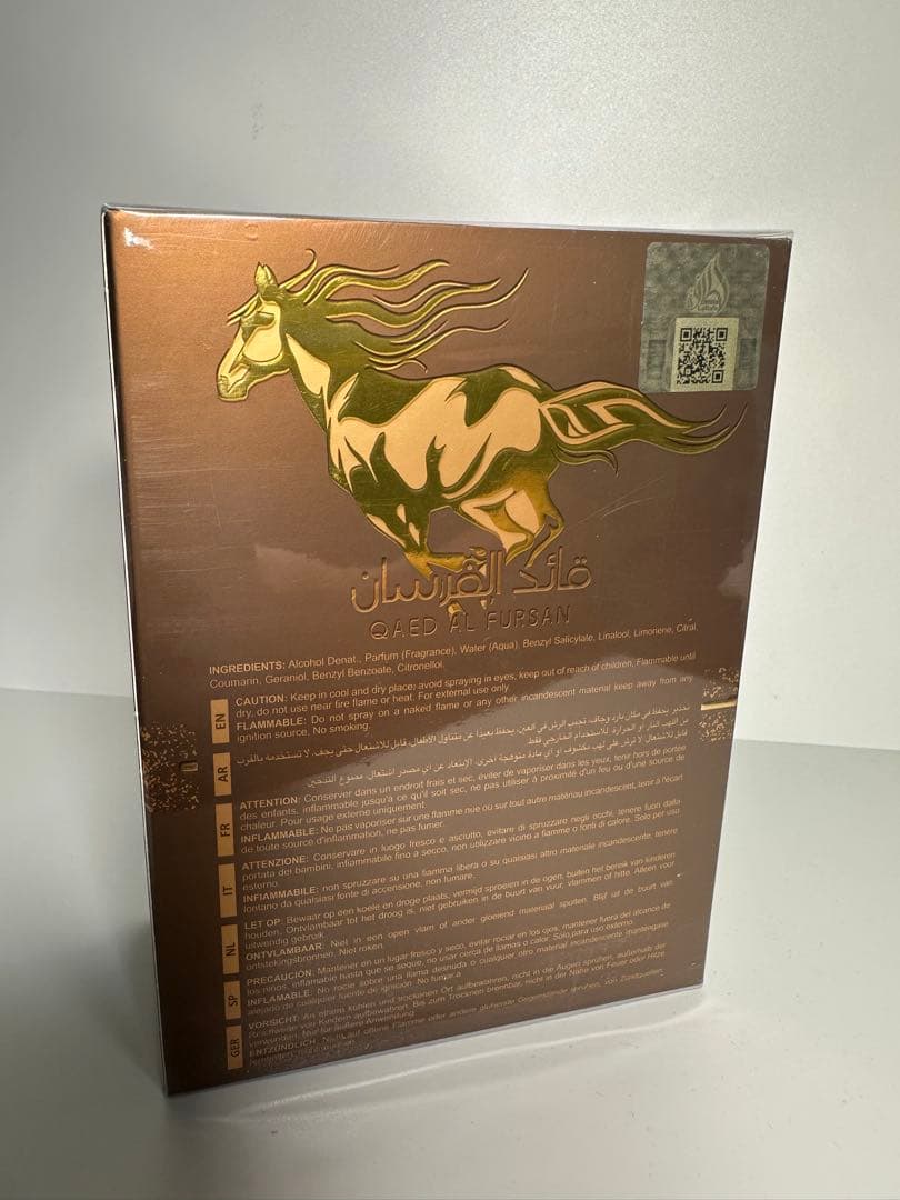 香水(男性用) Lattafa Qaed Al Fursan untamed 90ml