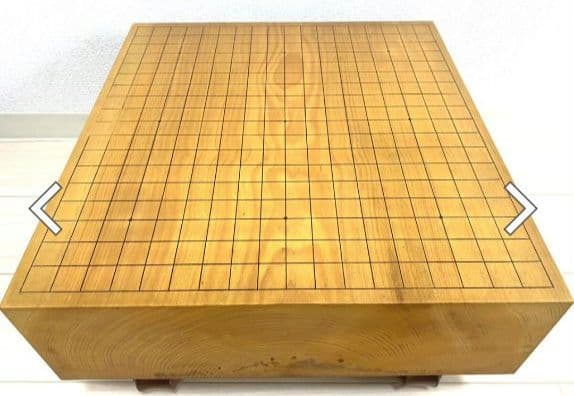 ●(囲碁道具 ）碁盤 碁石 囲碁セット 那智黒 本蛤/碁笥 桐覆い付