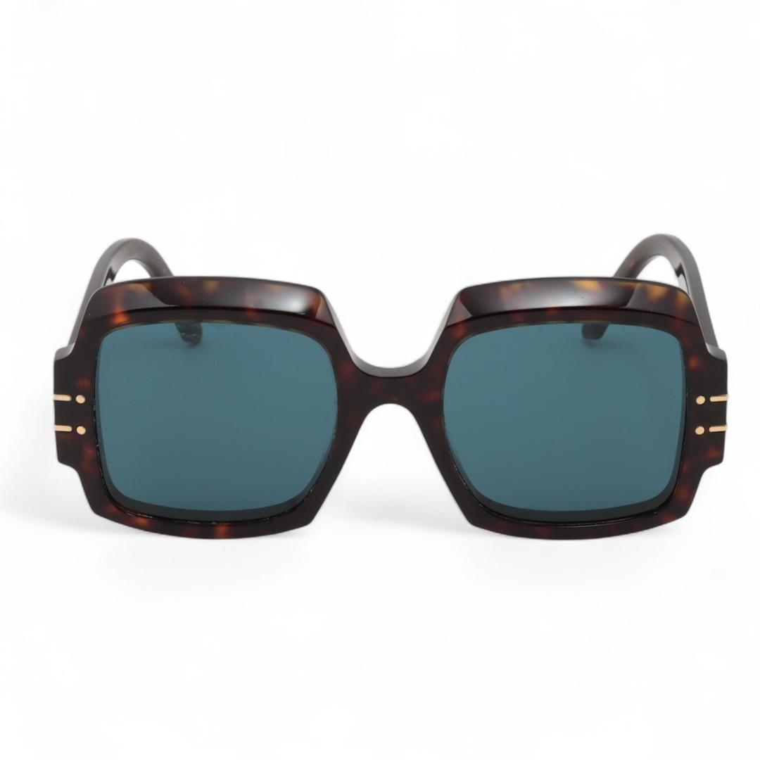 K5412 クリスチャンディオール サングラス ブラック ロゴ べっ甲 20B0