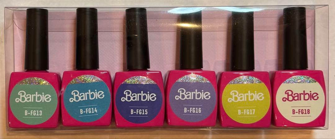 バービー クリスタルフラッシュ 6色セット