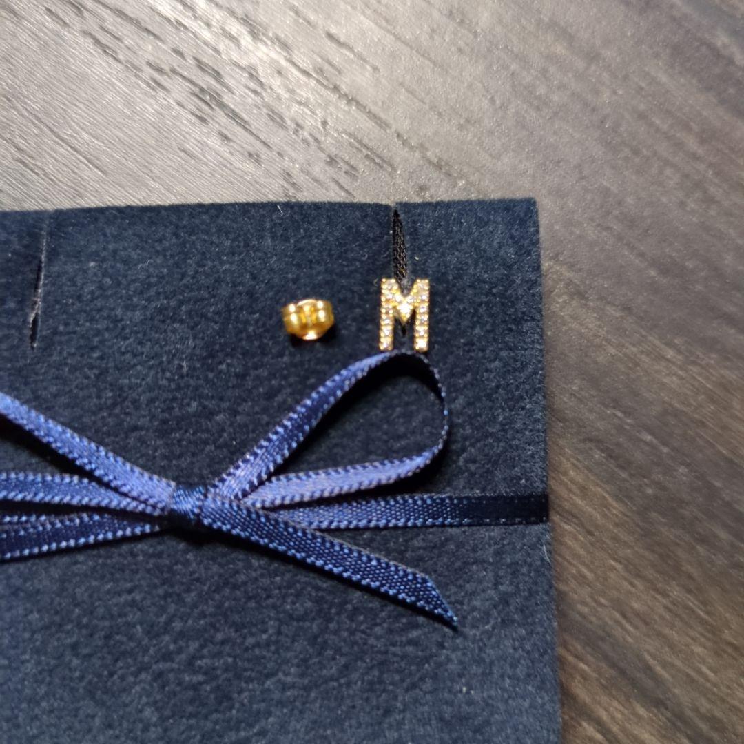 【週末SALE】アーカーイニシャルピアスM(片耳用)