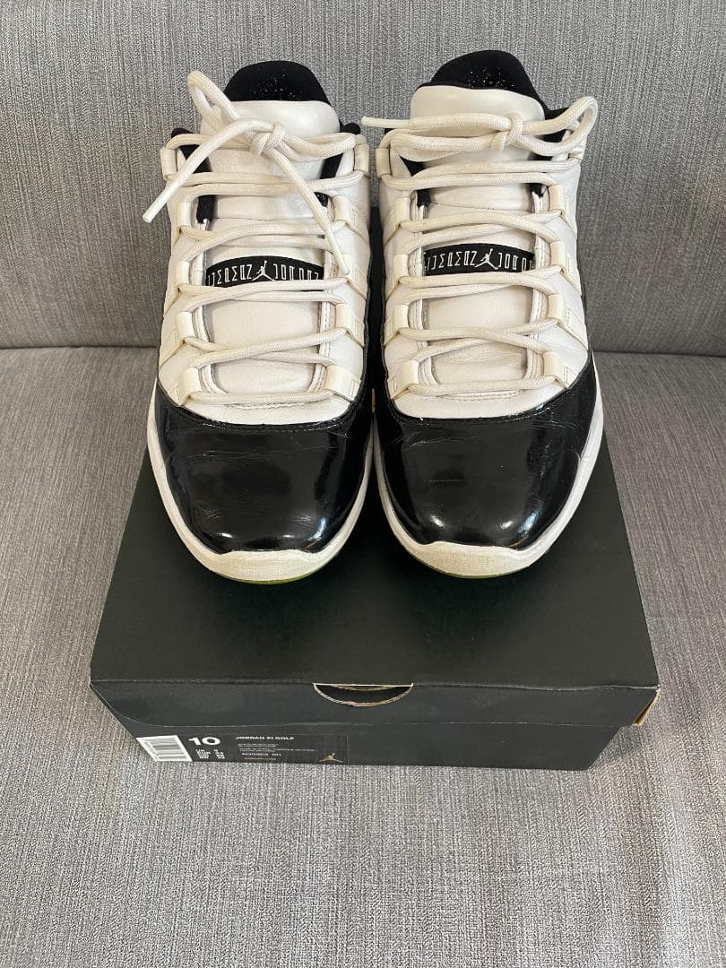 エアジョーダン11 AirJordan11 ロー ゴルフ コンコルド US10