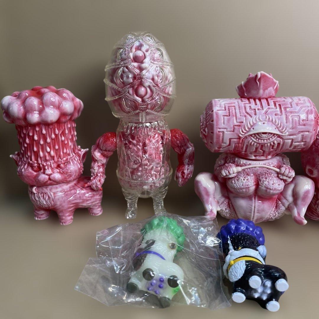 もうこやま moucoyama 肉マーブル 6体セット VAG 2体おまけ