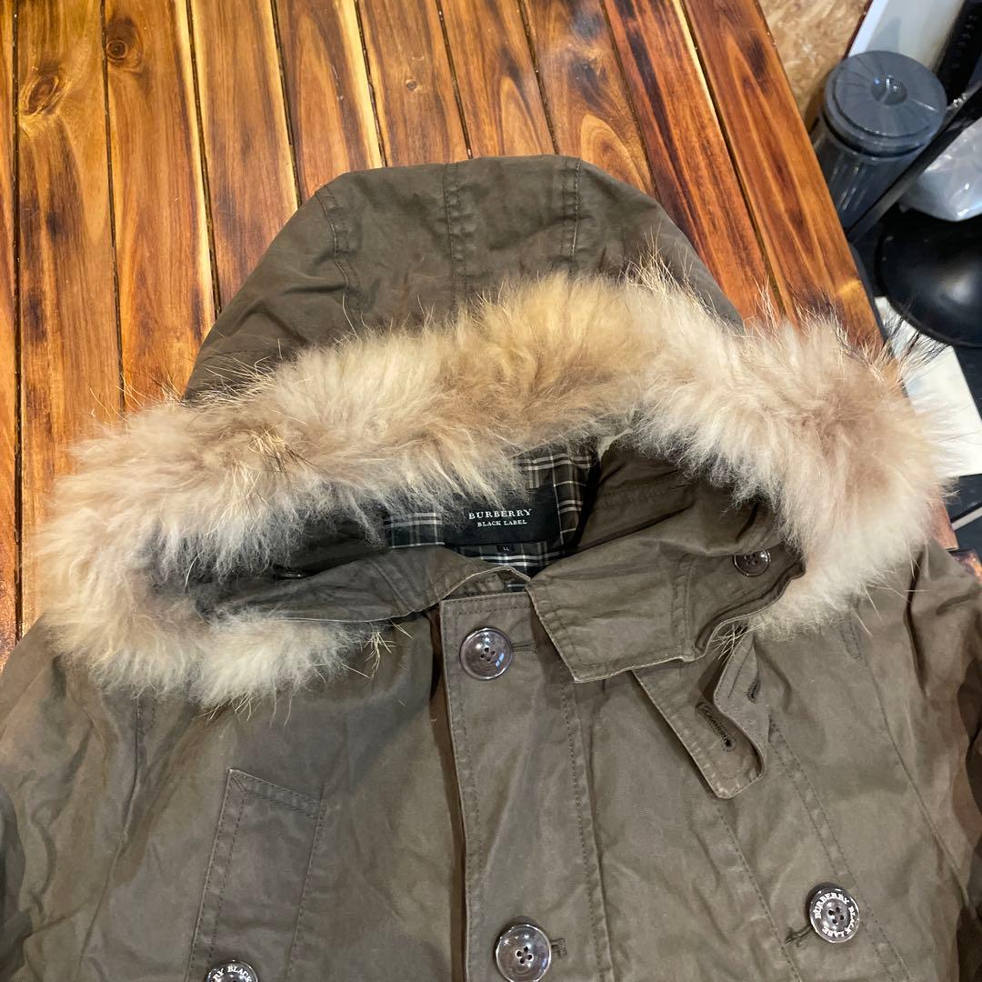 激レア　バーバリーブラックレーベル　モッズコート、