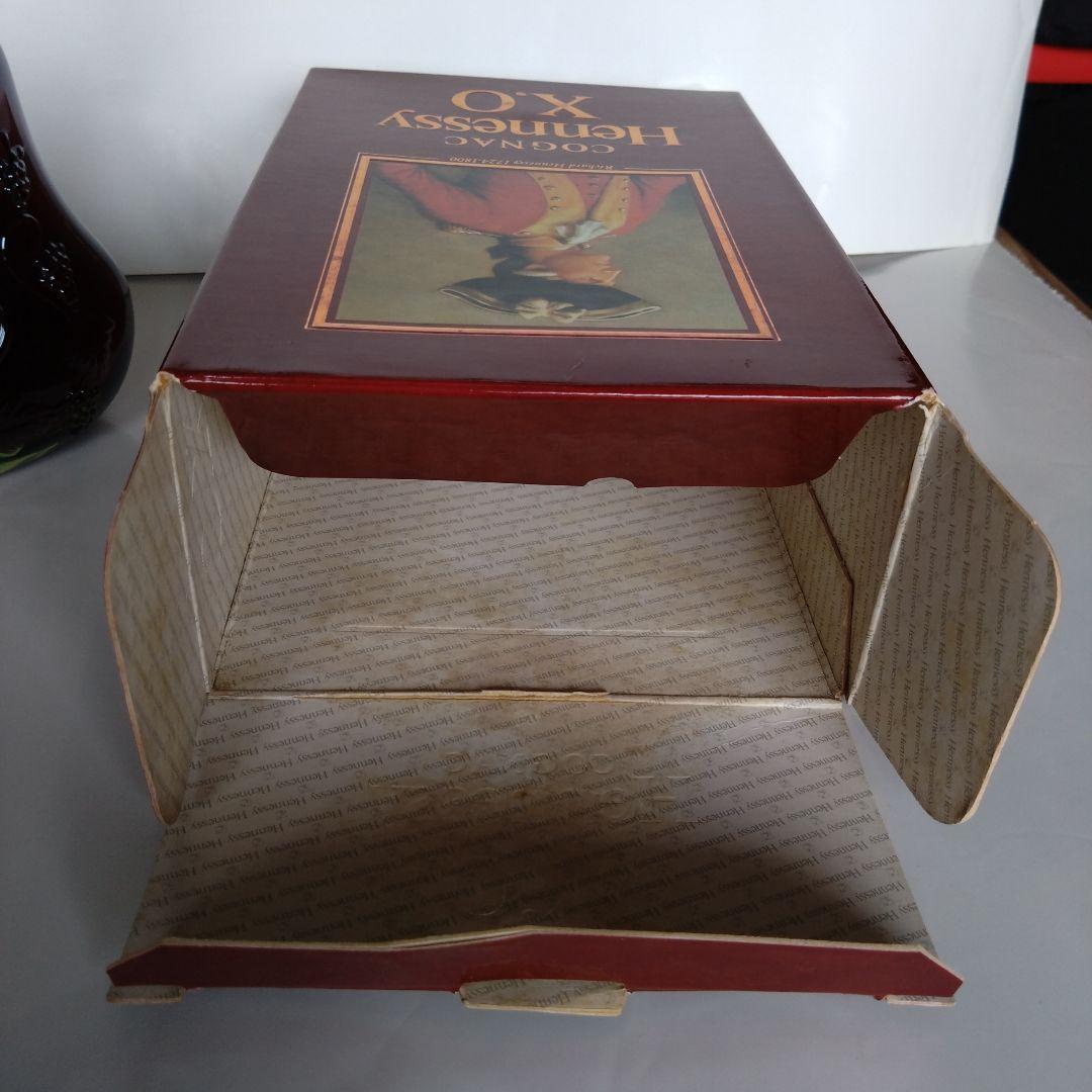 ヘネシーXO Hennessy 金キャップ 未開封 箱 内袋 有