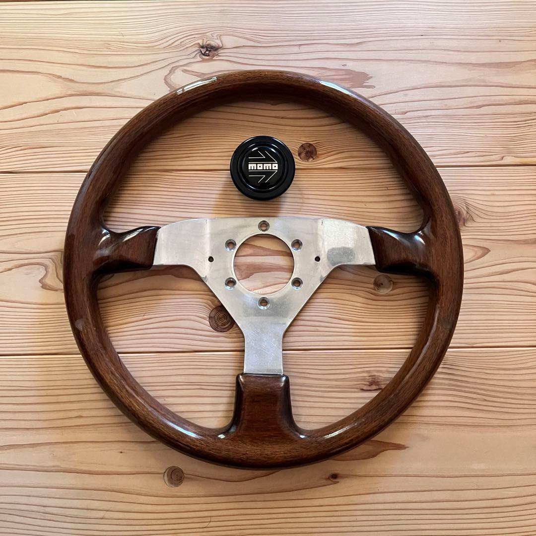 MOMO ステアリング・ハンドル本体 ウッド