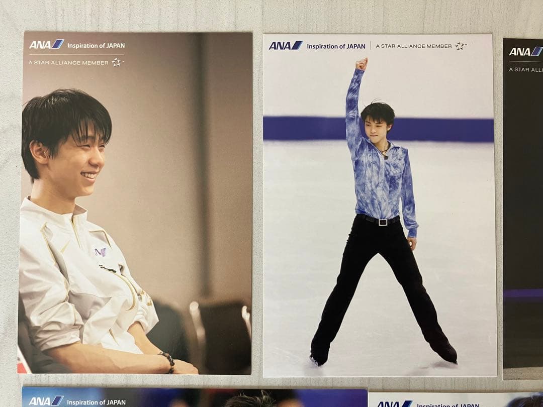 【入手困難・激レア】☆羽生結弦　ANA懸賞当選品　ポストカード　全5種