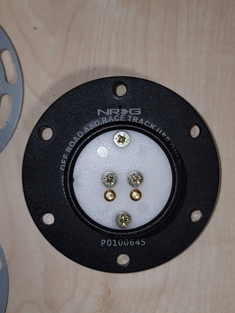 NRG製クイックリリース ブラック