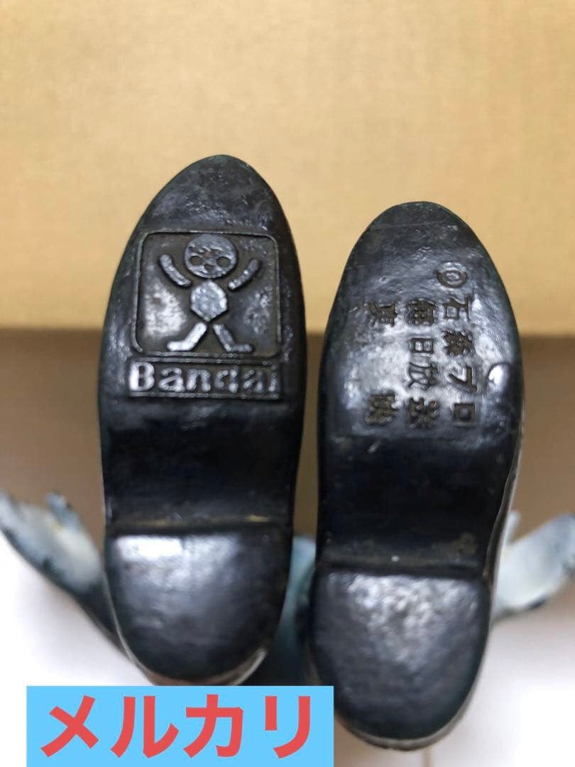 旧バンダイ　仮面ライダー怪人ソフビ　2点セット　キングソフビ　トリカブト他