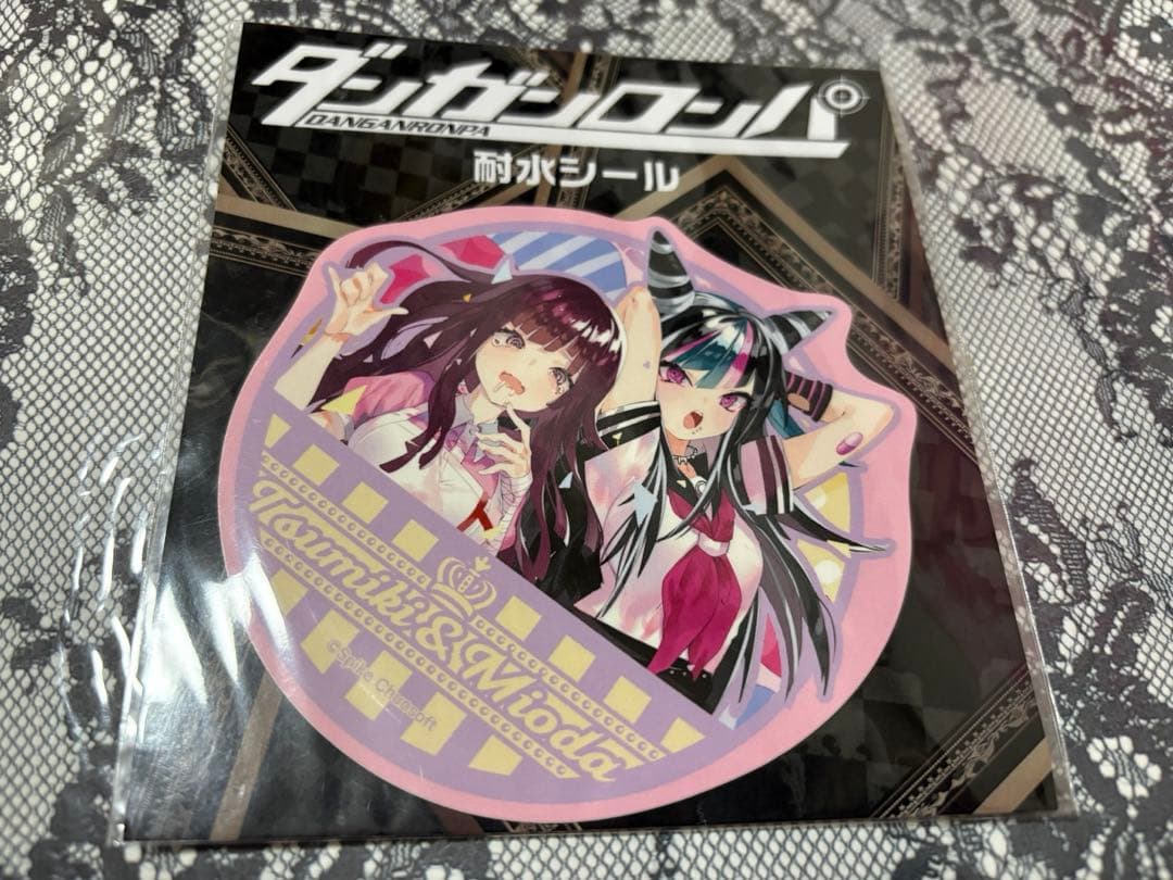 ダンガンロンパ イラストレーターコラボ 耐水シール 罪木蜜柑＆澪田唯吹