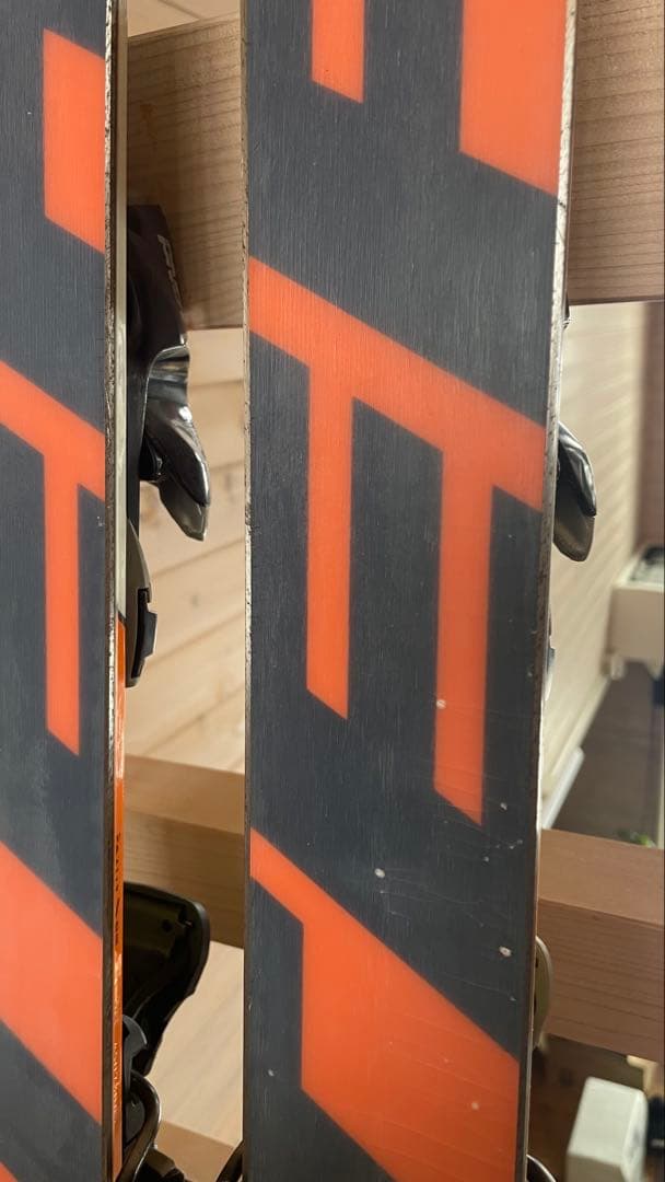 カービングスキー板フィッシャー大人163cmセットFISCHERジュニアオレンジ