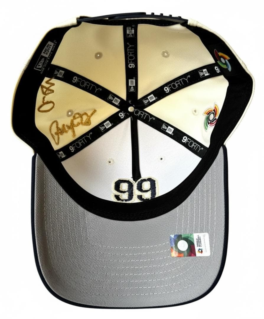 アーロンジャッジ WBC2026 アメリカ代表 公式キャップ サイズ調整可能