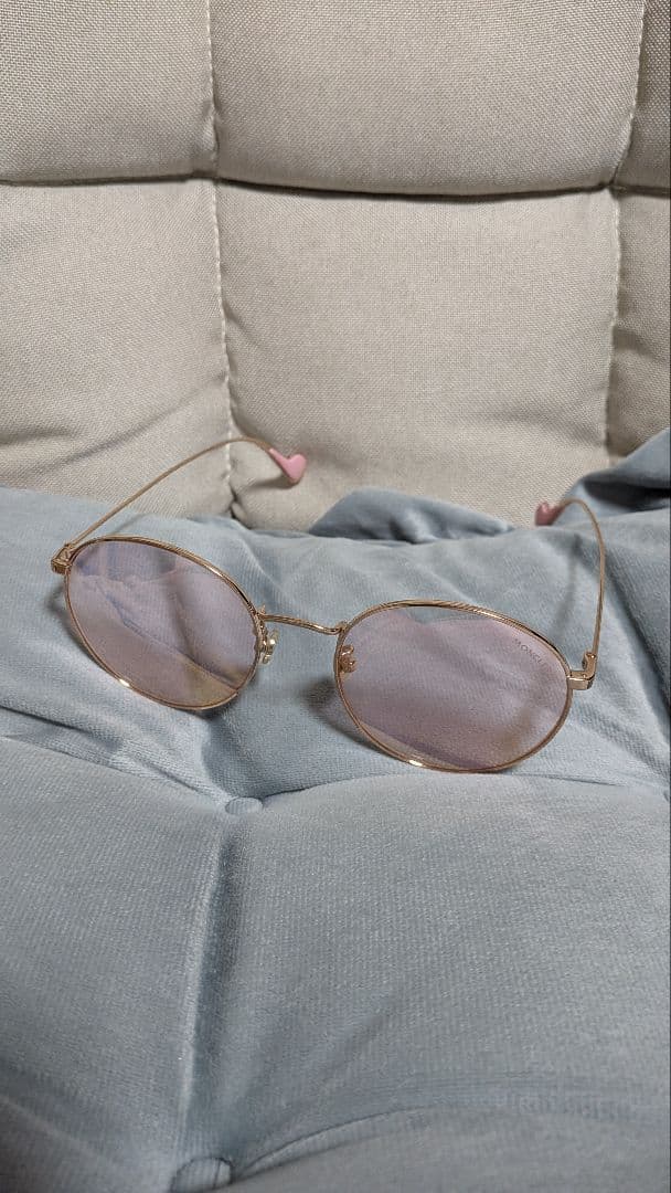 モンクレール　サングラス　ピンク