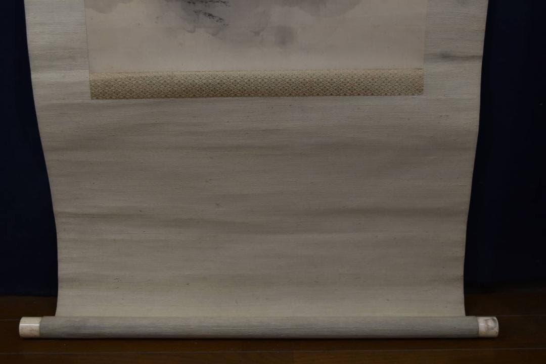 【真作】蜂須秀雲/夏山幽居図/山水図/掛軸/名家伝来/AA-280