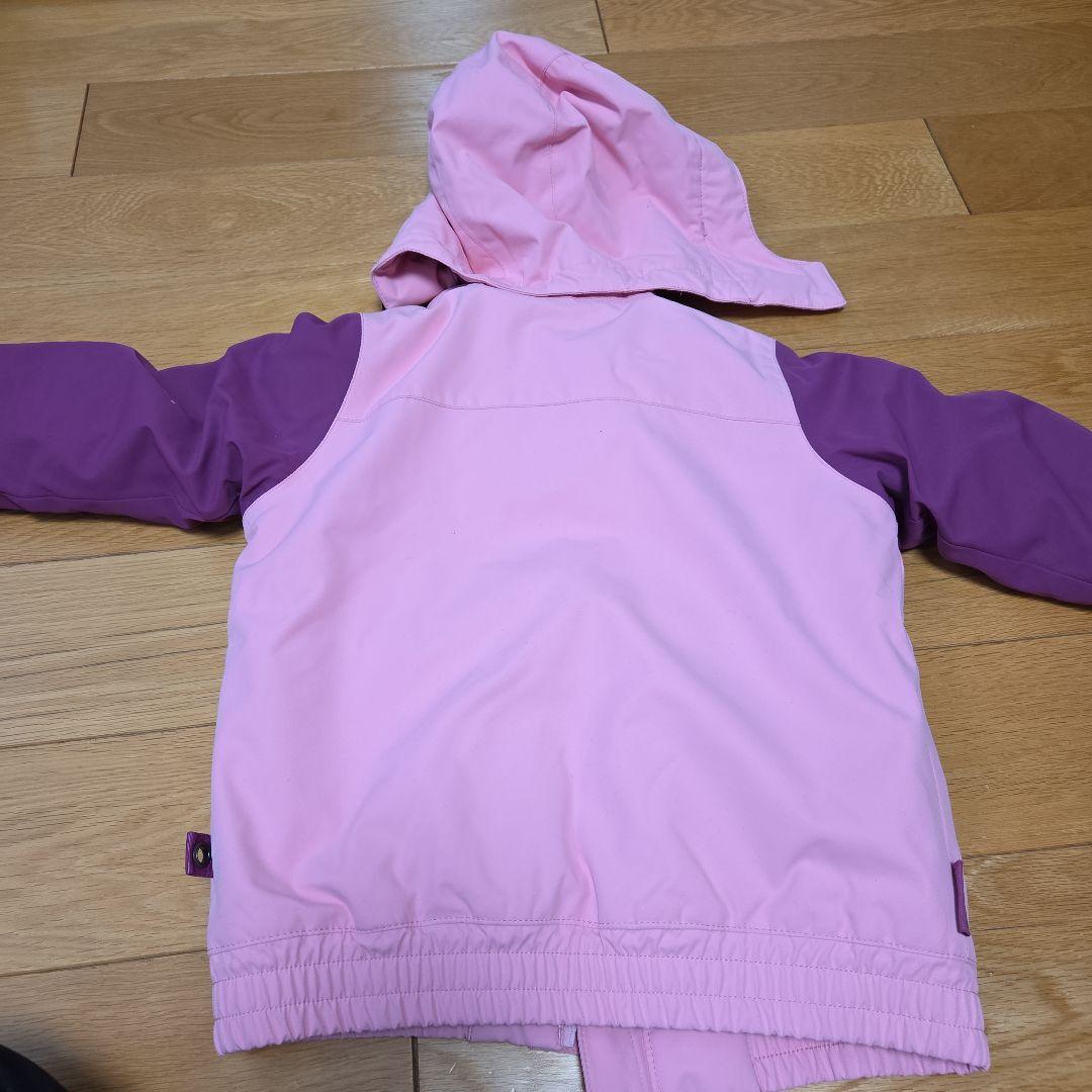 BURTON　バートン　子どもスノーボードスキーウェア　ピンク紫　100 110