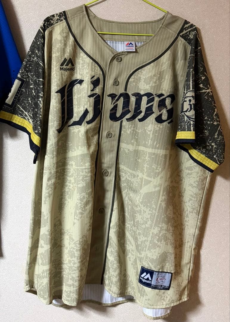 (未使用に近い)埼玉西武ライオンズ　ワイルドユニフォーム　XL 隅田16