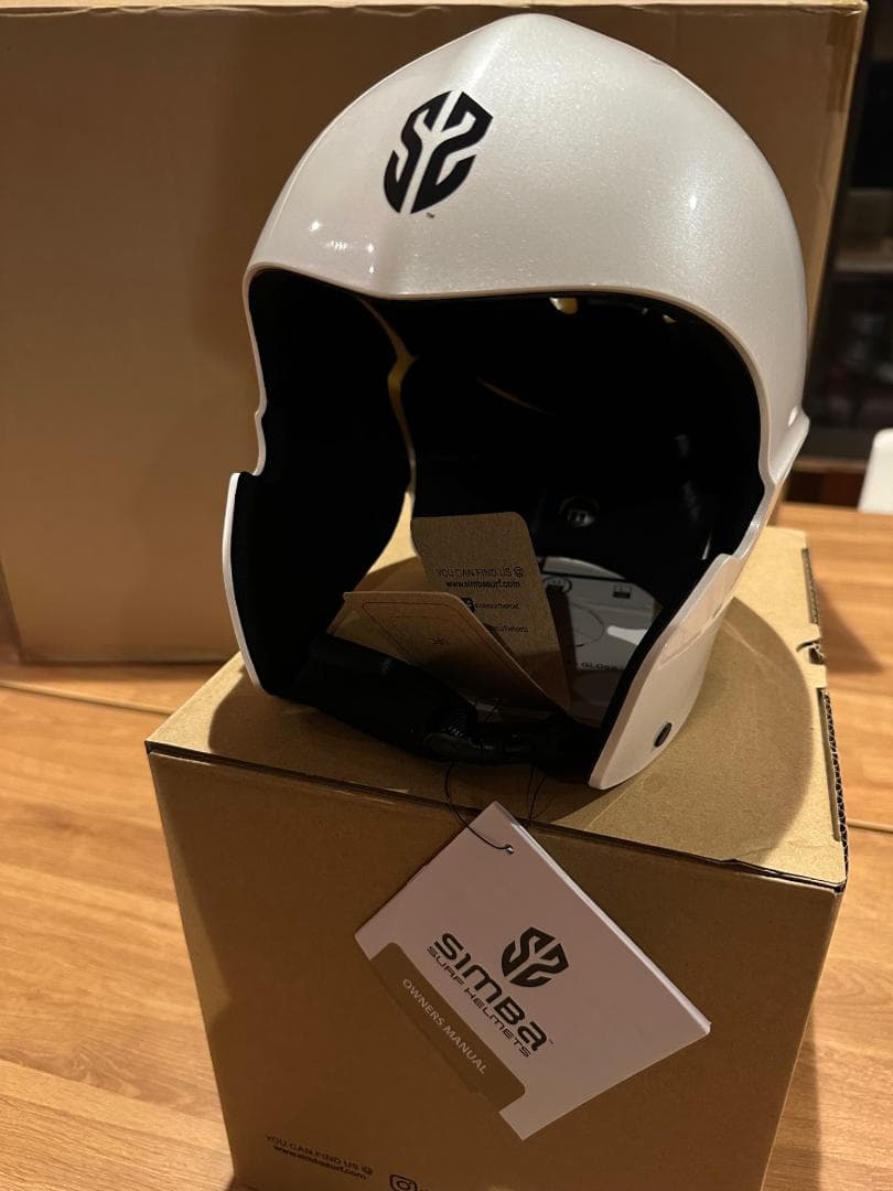 サーフィン・ボディボード Simba surf helmet - White - Size L