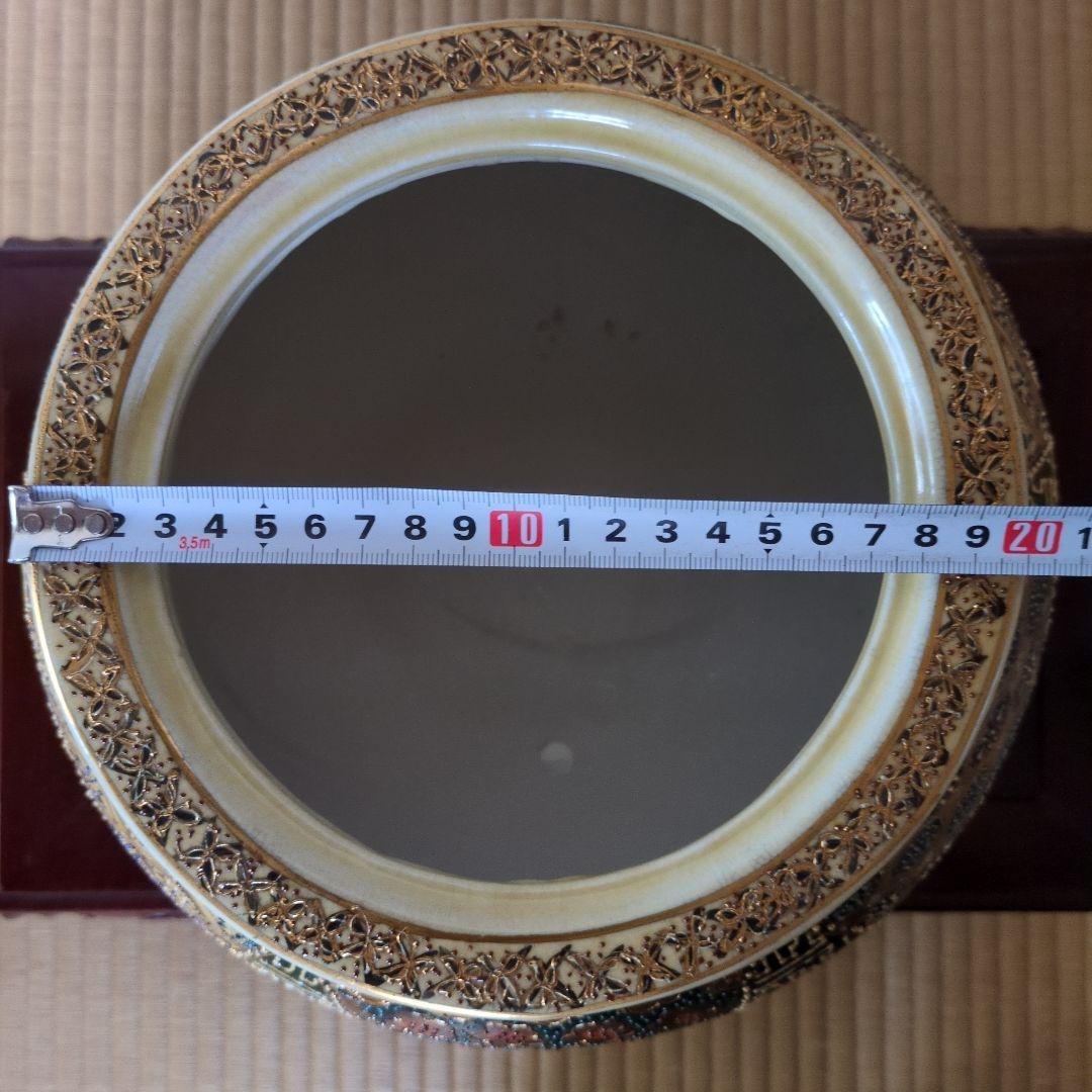 九谷焼 大香炉 三足 青粒 骨董 工芸品 古美術 アンティーク