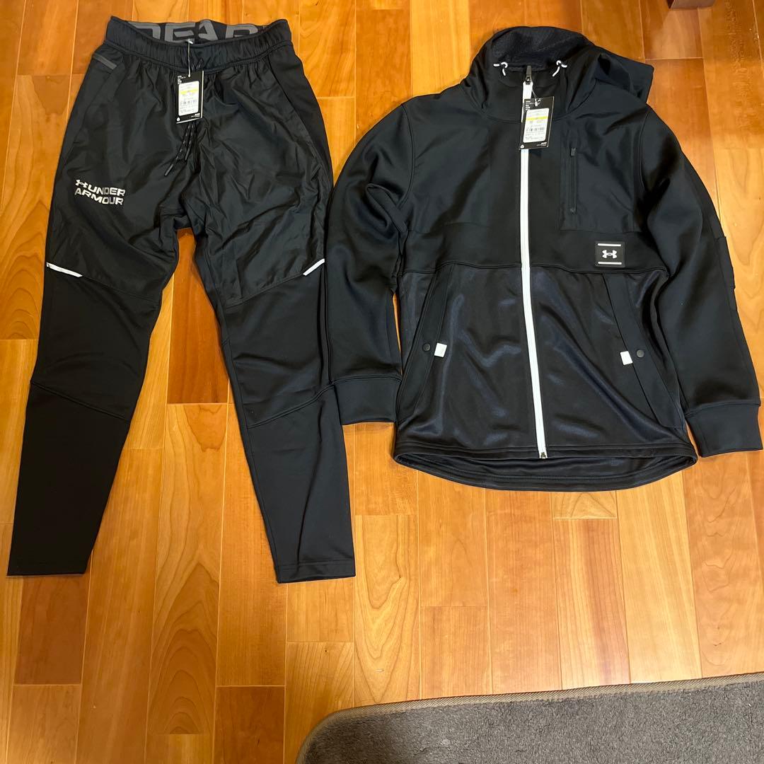 Under Armour ジャージ上下セット MD ブラック