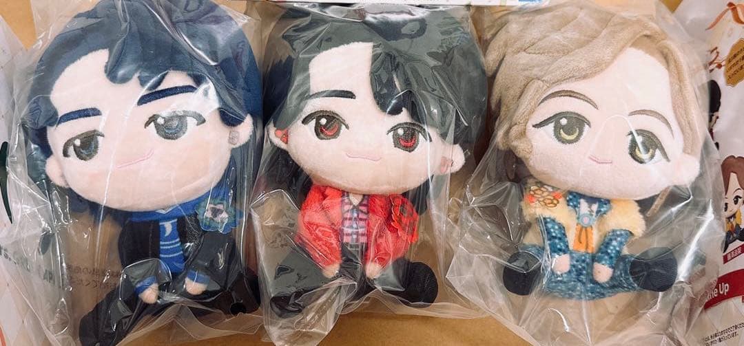 ミセス 一番くじ A賞 ぬいぐるみマスコット 3種セット