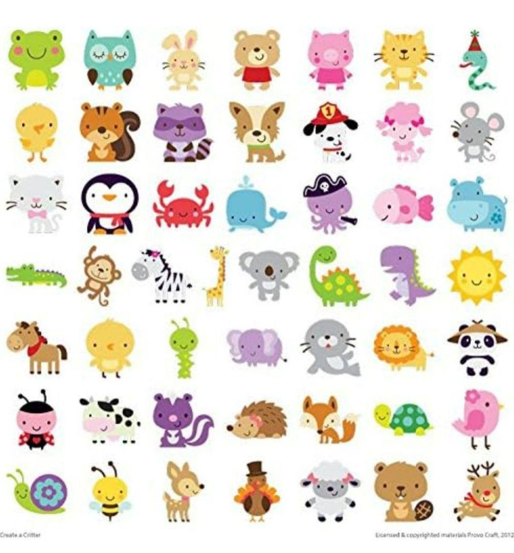 Cricut　クリカット　カートリッジ　Create a Critter