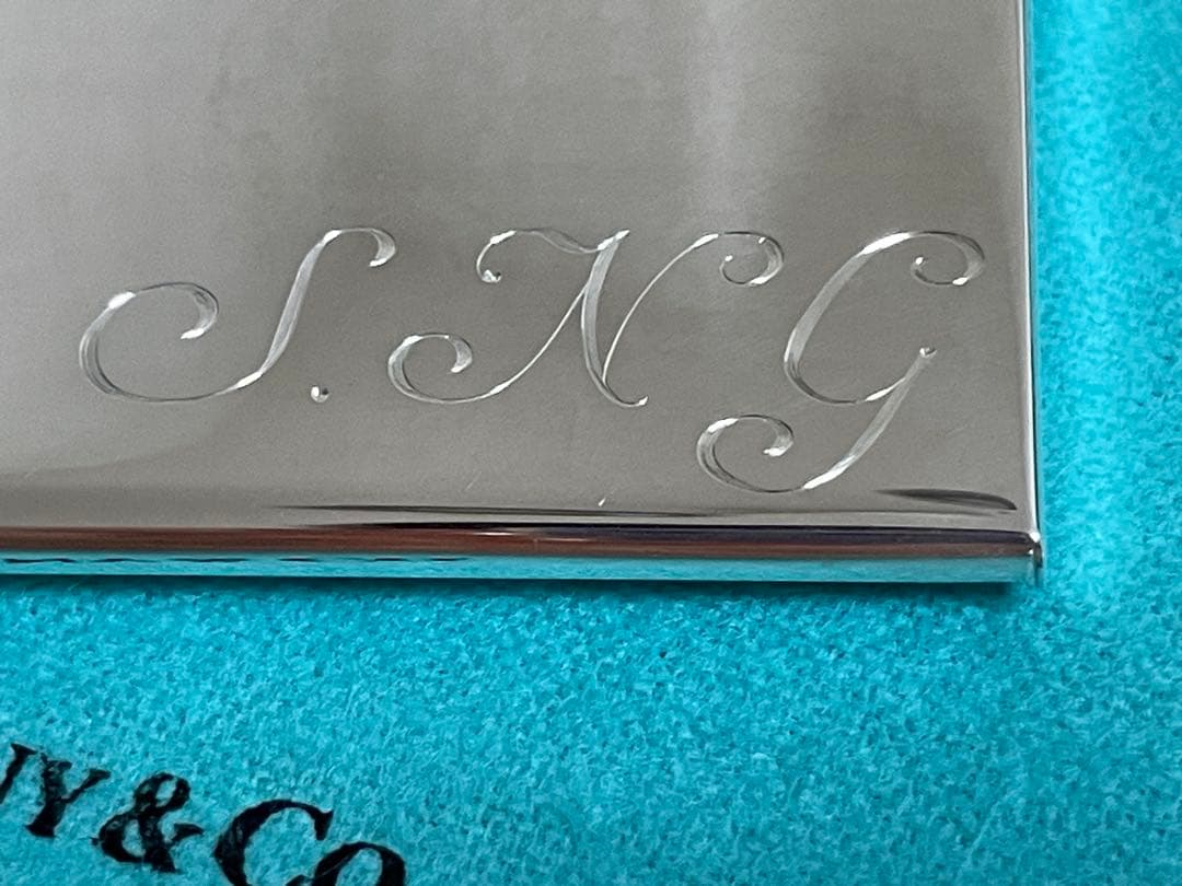 〖クリーニング済み〗Tiffany & Co. 名刺入れ シルバー