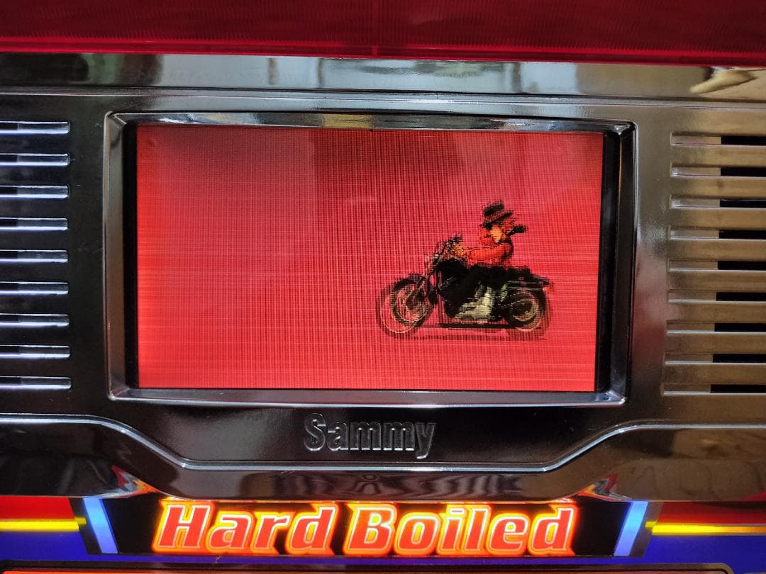 【パチスロ実機】サミー★ハードボイルド２【不要機付】４号機・希少台・人気台