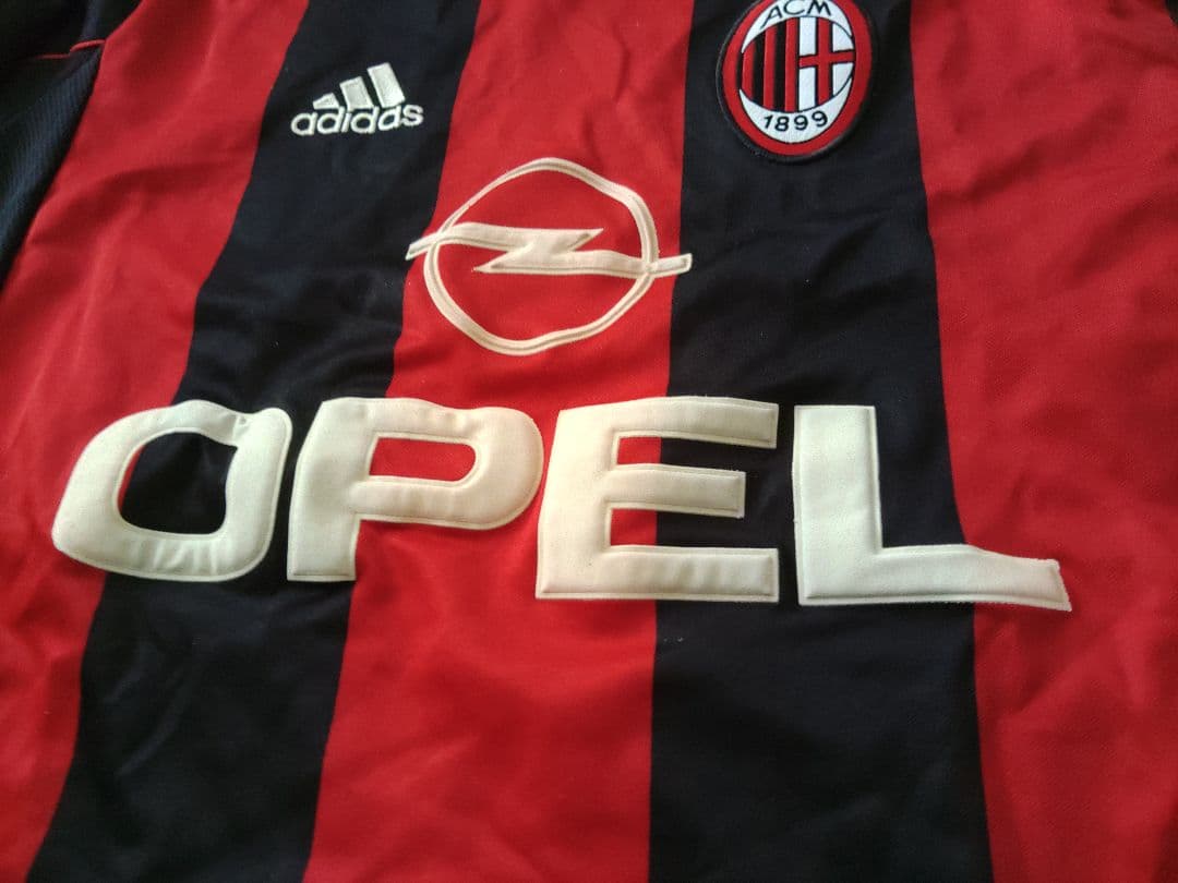 ヴィンテージユニフォーム00/02ミラン長袖ユニフォームOPEL