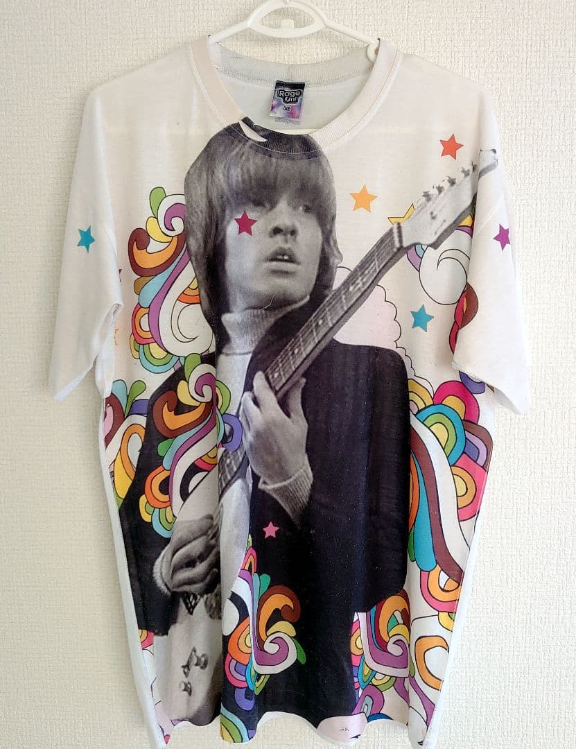 ☆ブライアンジョーンズ Tシャツ ローリングストーンズ☆サイケ