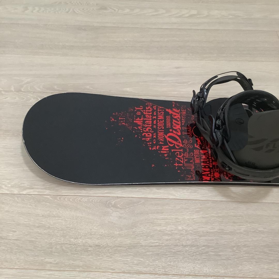 070 011DOUBLESPIN145FLUXメンズグラトリスノーボードセット