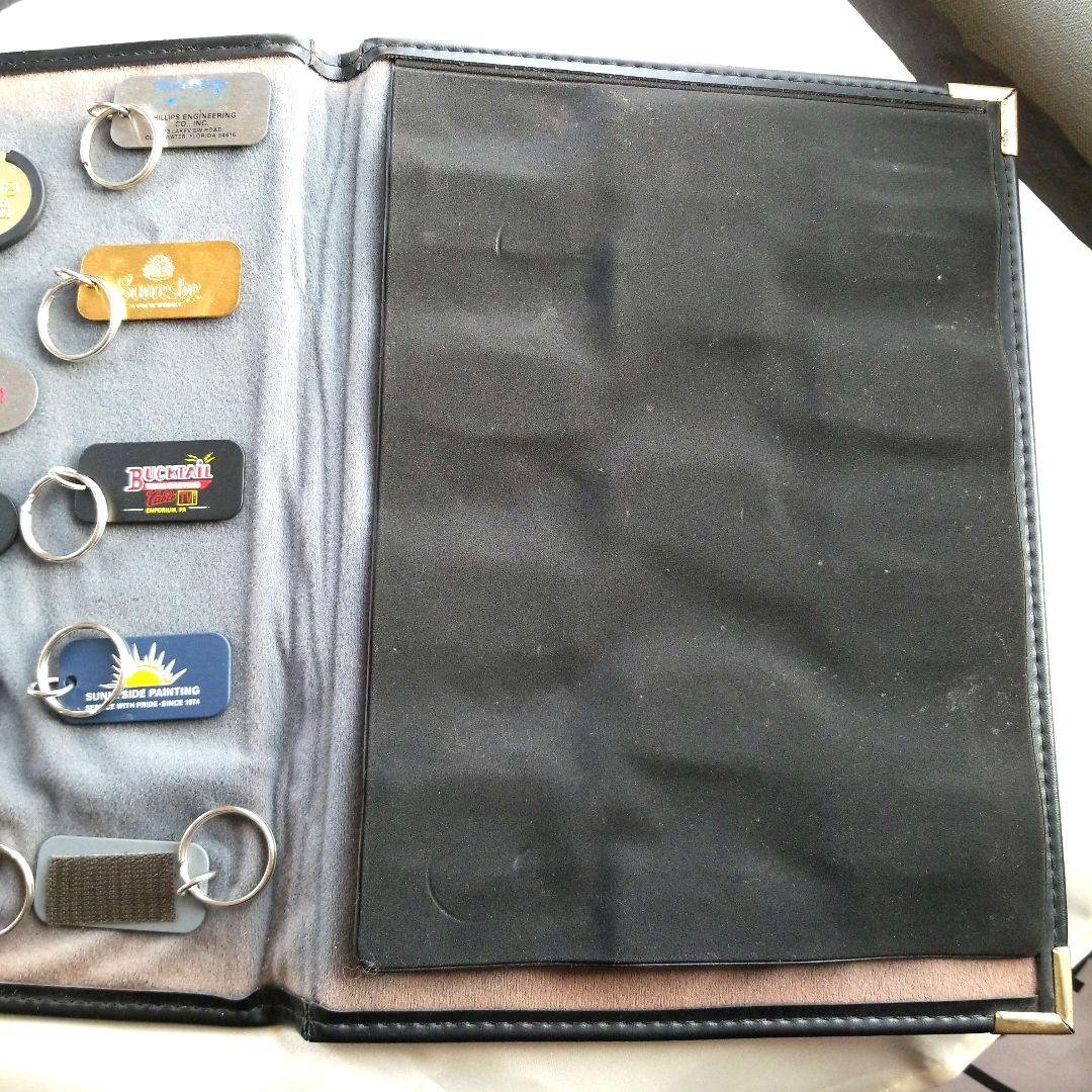 Zippo　ジッポー社1997年製　セールスマンキット　ファイル【キーホルダー】