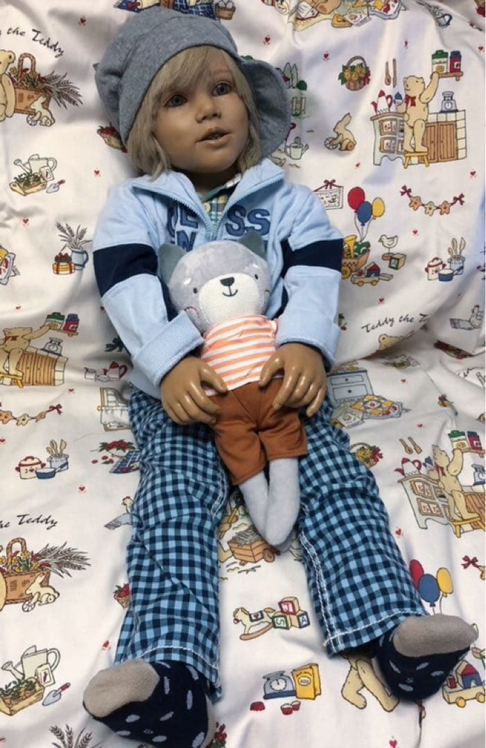 イケメンくん♡Annette Himstedt アネッテドール　リボーンドール