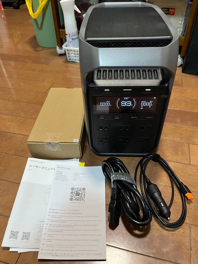 ポータブル電源 EcoFlow DELTA 3 エコフロー デルタ3