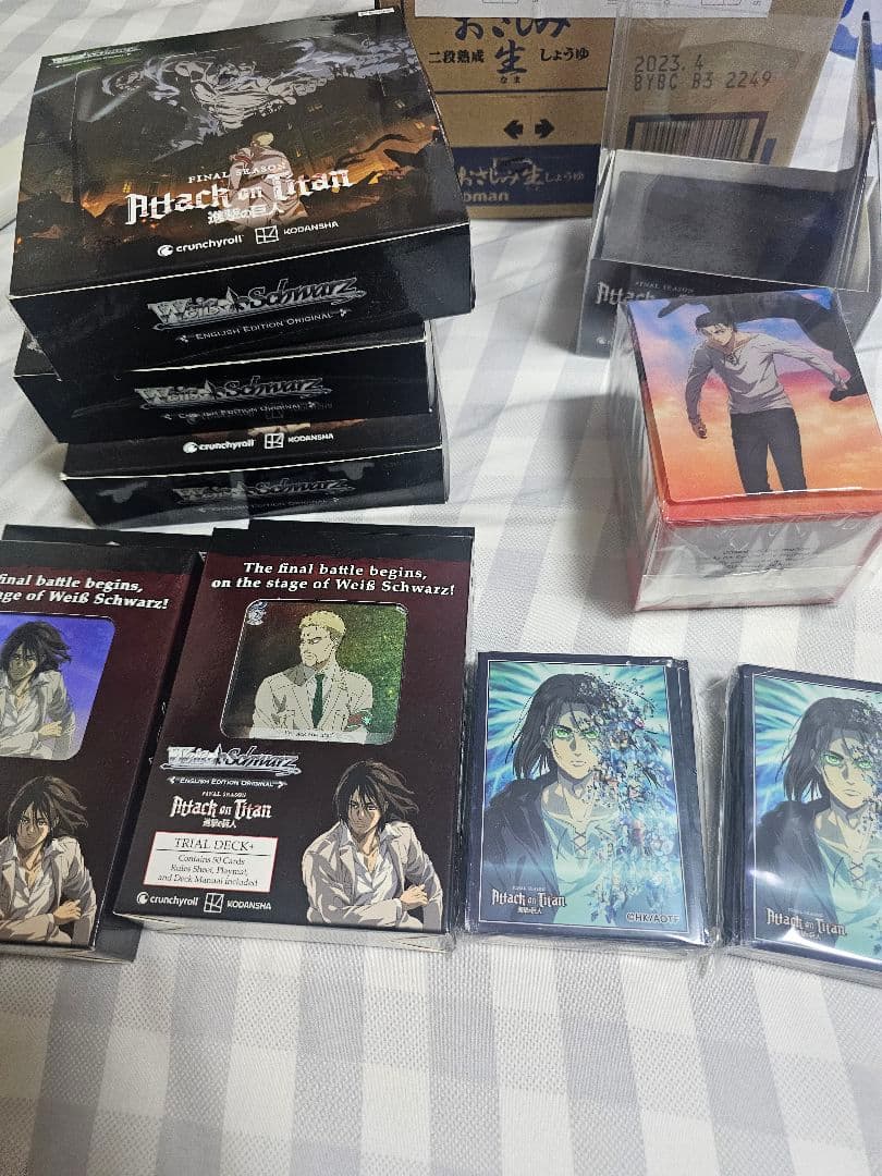 ヴァイスシュヴァルツ 進撃の巨人 ファイナルシーズン 海外限定 まとめ売り