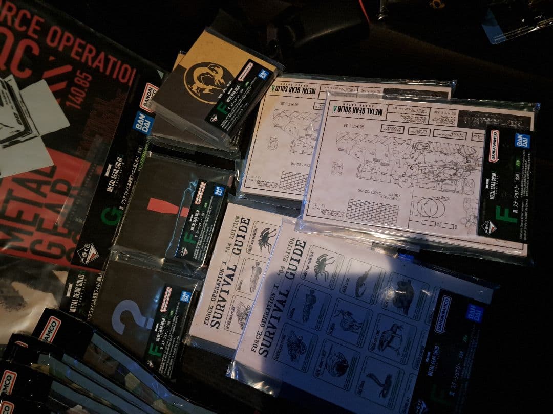 非売品つき一番くじ メタルギア A賞C賞D賞E賞F賞G賞ラストワン賞ほぼコンプ