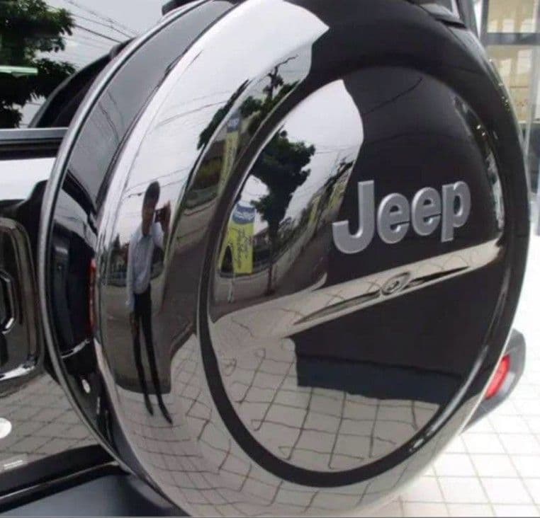 Jeep スペアタイヤカバー ブラック
