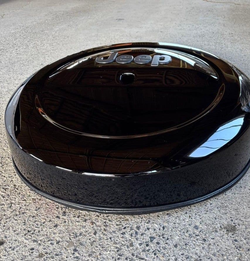 Jeep スペアタイヤカバー ブラック