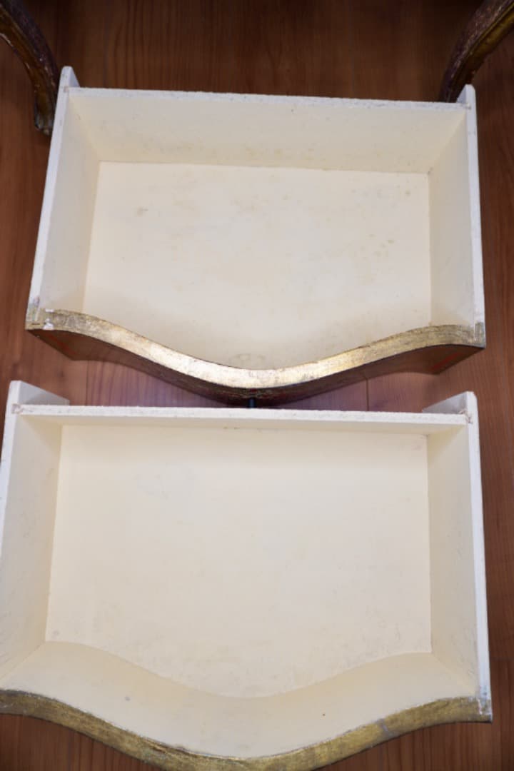 フランスアンティーク サイドチェスト 猫脚 シノワズリ