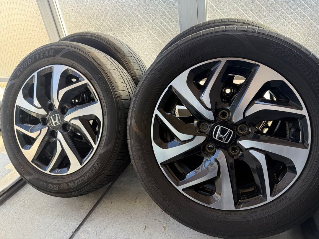 ステップワゴン スパーダ RP3 タイヤホイールセット16インチ 6j ＋50