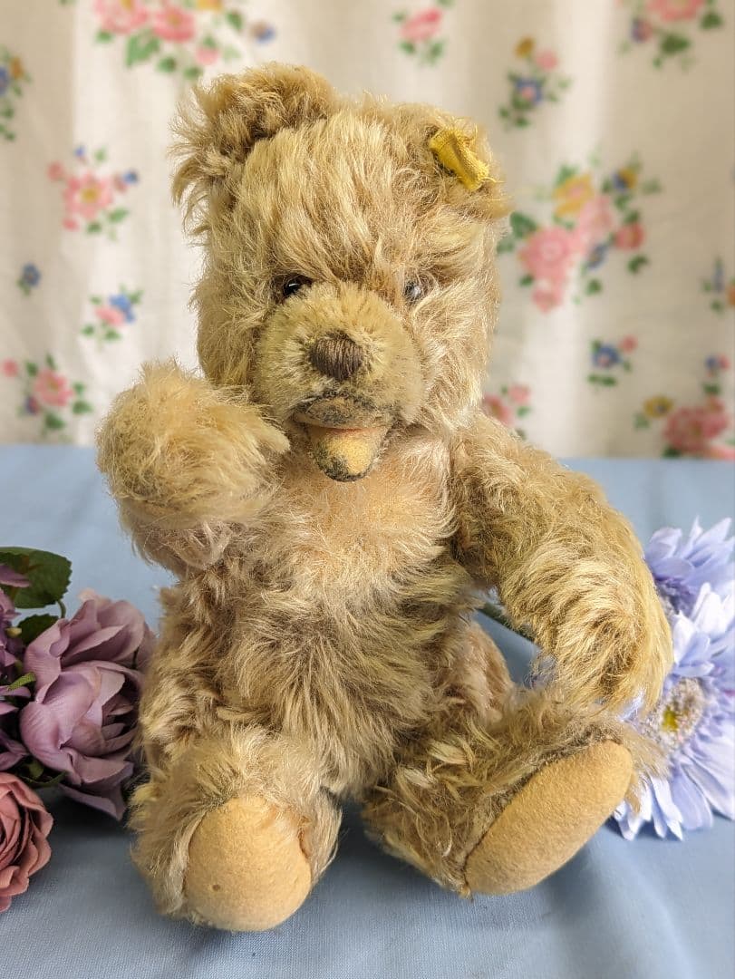 シュタイフ　アンティーク ベア ヴィンテージ ぬいぐるみ 1970年代 ドイツ製
