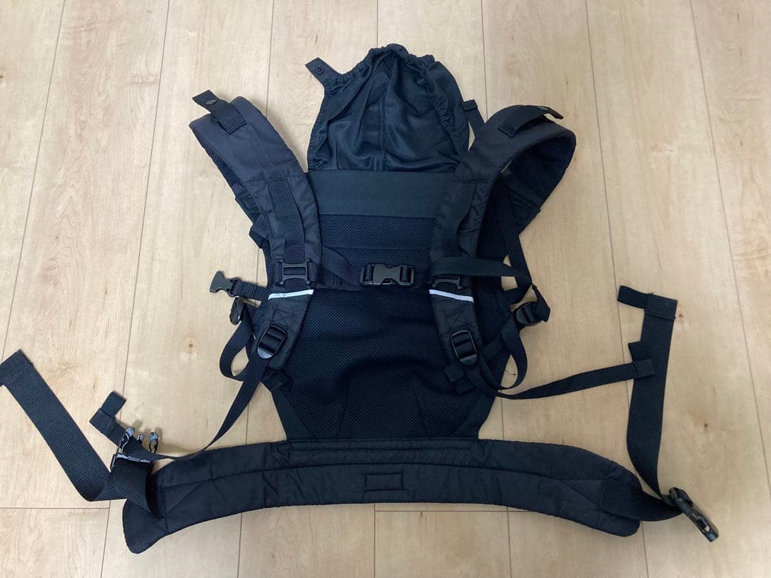 ノースフェイス ベビーコンパクトキャリア 抱っこひも NMB82150 黒 中古