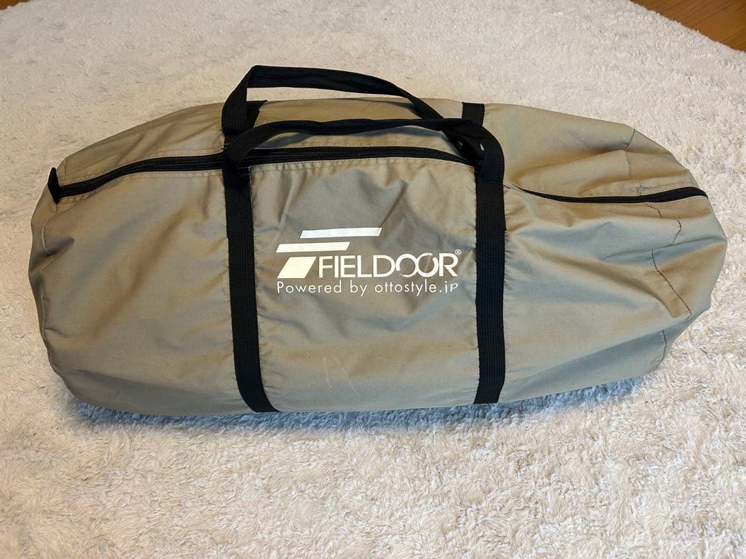 FIELDOOR ワンポールテント 400 【TC ポリコットン】